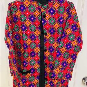 Pakistani mirror jacket